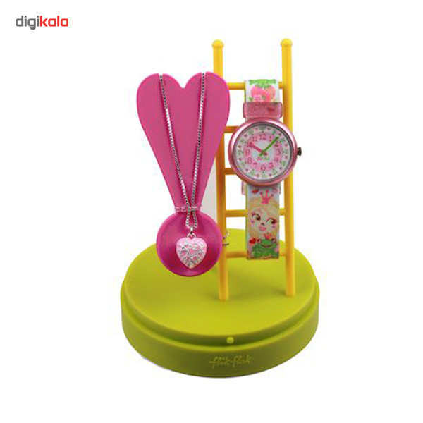 ساعت مچی عقربه ای بچه گانه فلیک فلاک FTB013 ساعت مچی عقربه ای بچه گانه فلیک فلاک FTB013