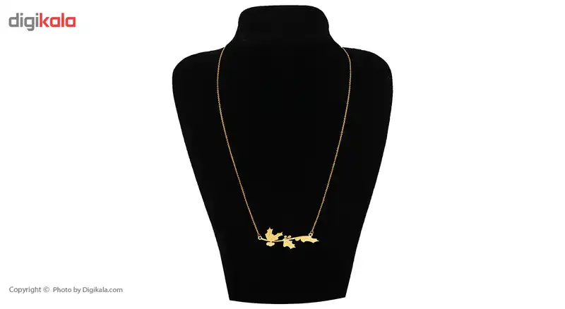 گردنبند طلا 18 عیار زنانه زرمان مدل ZMM0837