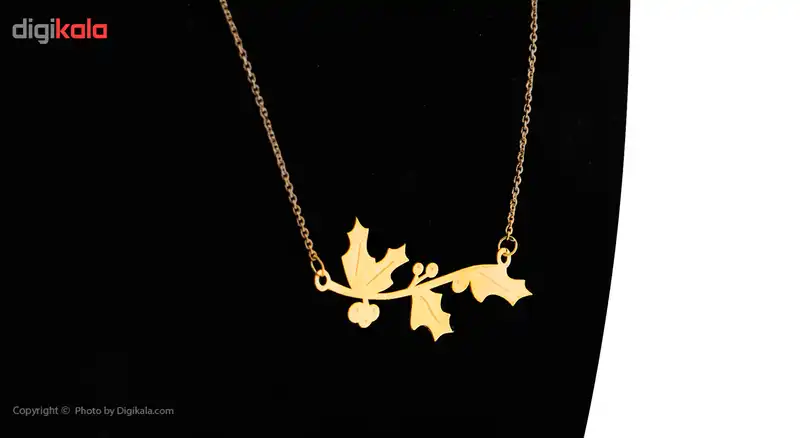گردنبند طلا 18 عیار زنانه زرمان مدل ZMM0837