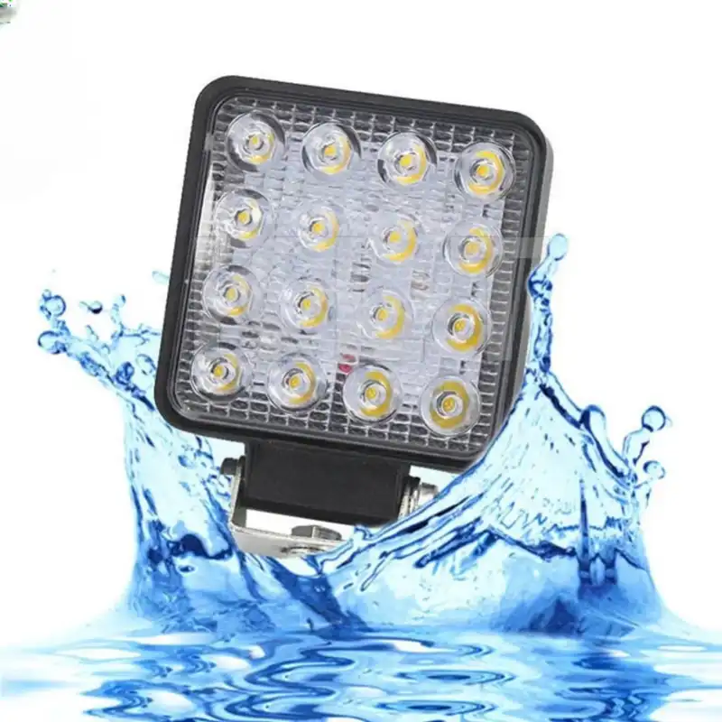 پرژکتور خودرو مدل مربع آفرودی  بسته دو عددی