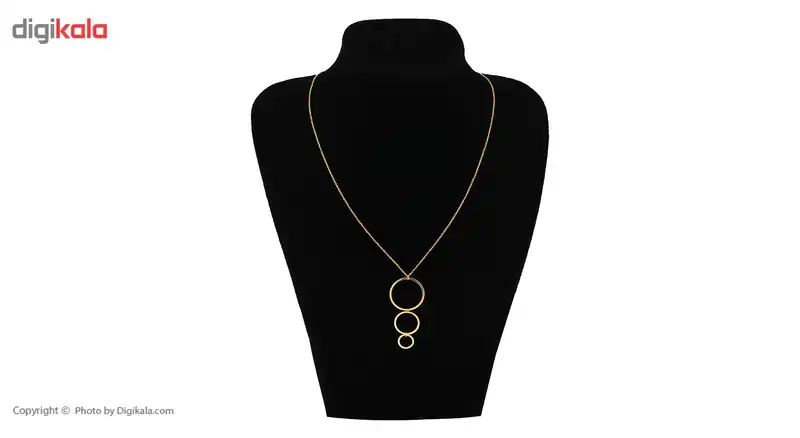 گردنبند طلا 18 عیار زنانه زرمان مدل ZMM0840