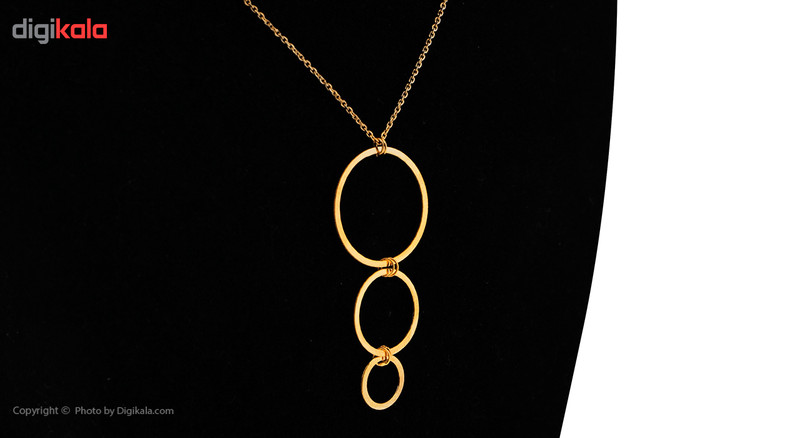 گردنبند طلا 18 عیار زنانه زرمان مدل ZMM0840