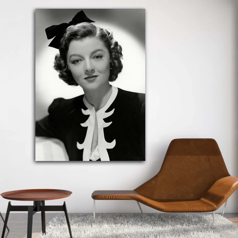 تابلو شاسی طرح Myrna Loy مدل Artist 0335