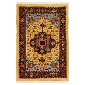 فرش دستباف چهار و نیم متری سی پرشیا کد  179731 زمینه طلائی