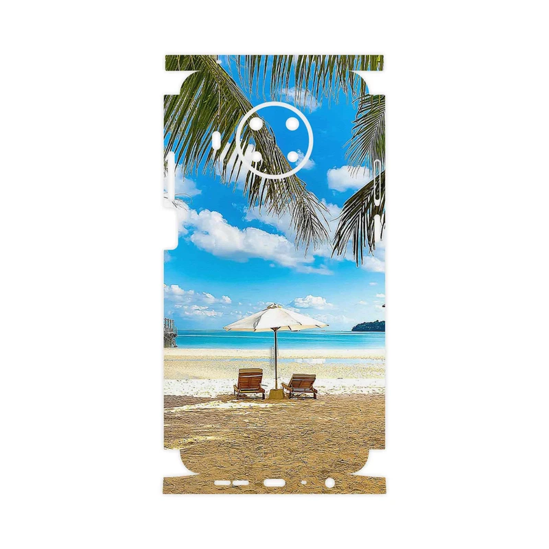 برچسب پوششی ماهوت مدل Beach-FullSkin مناسب برای گوشی موبایل نوکیا X20