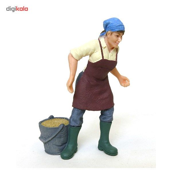 عروسک کالکتا مدل Female Farmer 88667 ارتفاع 9 سانتی متر عروسک کالکتا مدل Female Farmer 88667 ارتفاع 9 سانتی متر