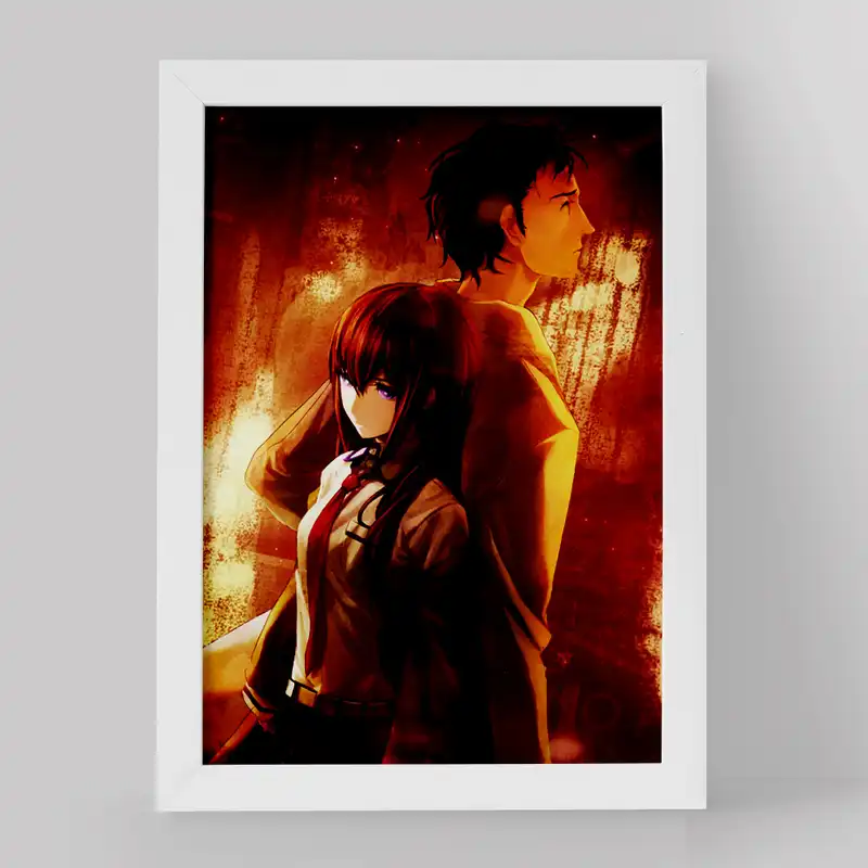 تابلو خندالو مدل کوریسو ماکیسه انیمه اشتاینز گیت کد 17475