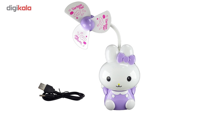 پنکه و چراغ خواب شارژی رومیزی چاوشنگ مدل NO.CS150