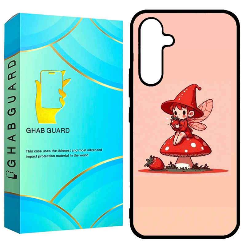 کاور قاب گارد طرح توت فرنگی مدل GCHPA54 مناسب برای گوشی موبایل سامسونگ  Galaxy A54 5G