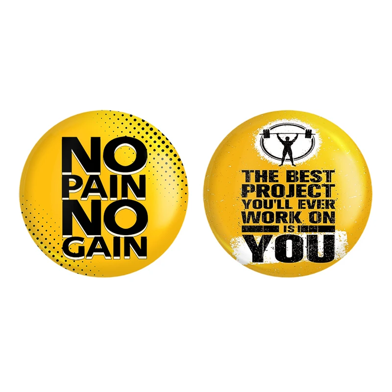 مگنت خندالو طرح جملات انگیزشی کد 1004110037 مجموعه 2 عددی