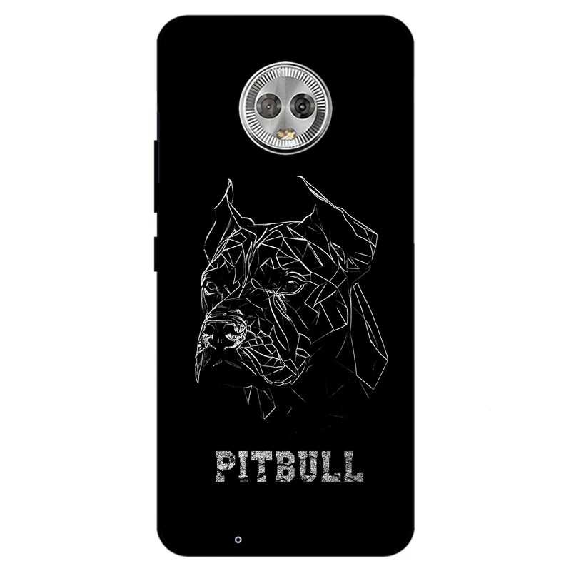 کاور مگافون طرح پیتبول مدل 1883 مناسب برای گوشی موبایل موتورولا Moto G6 Plus