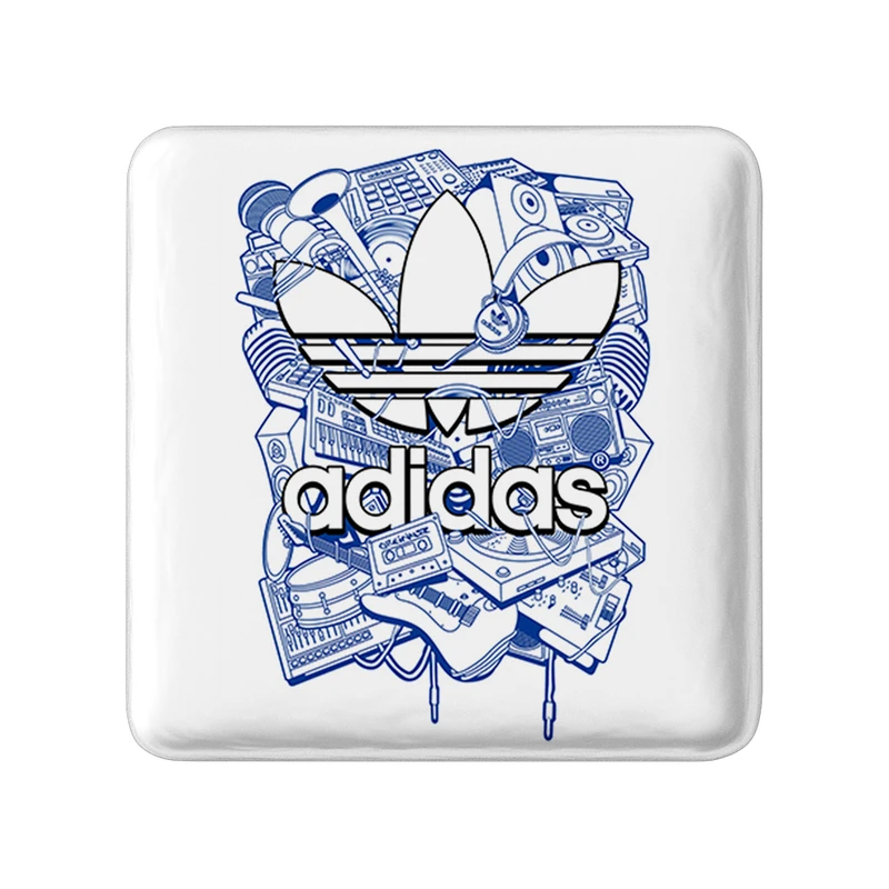 پیکسل خندالو طرح آدیداس (Adidas) مدل مربعی کد 36959