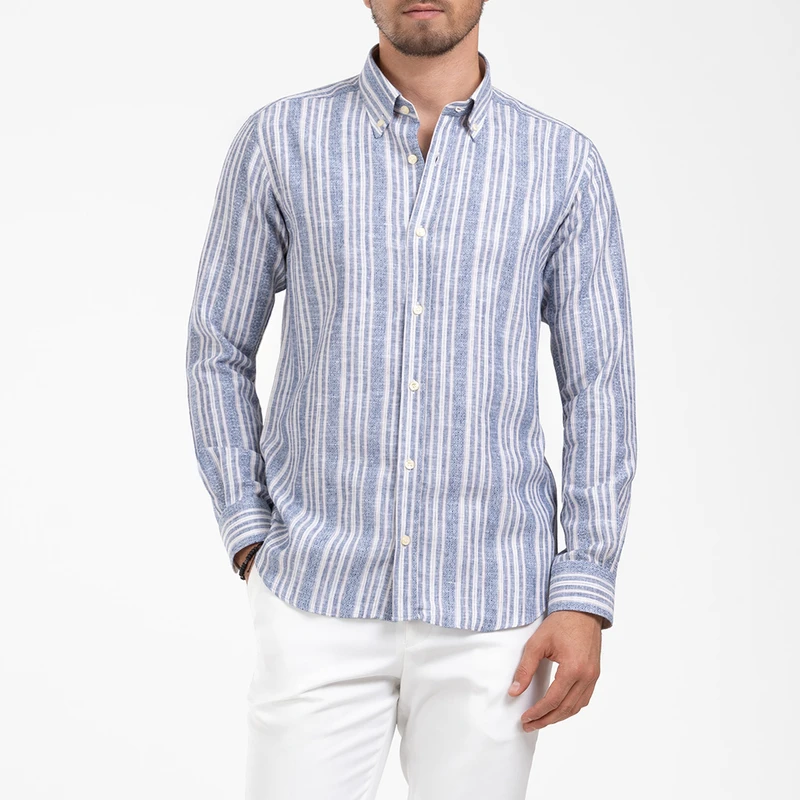 پیراهن آستین بلند مردانه ام کی مدل 1902