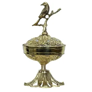 قندان برنزی مدل گنجشک کد S-4126