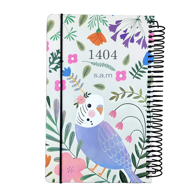 سالنامه سال 1404 سم طرح مرغ عشق