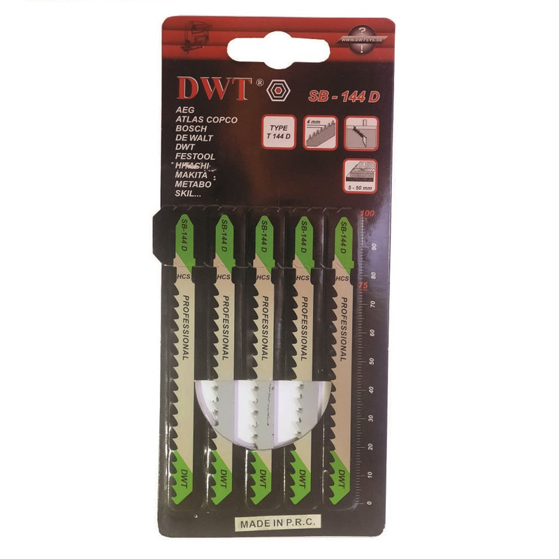 تیغه اره عمودبر دی دبلیو تی مدل d1 بسته 5 عددی