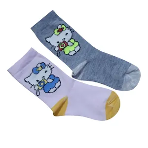 جوراب دخترانه کد 425 مجموعه 2 عددی