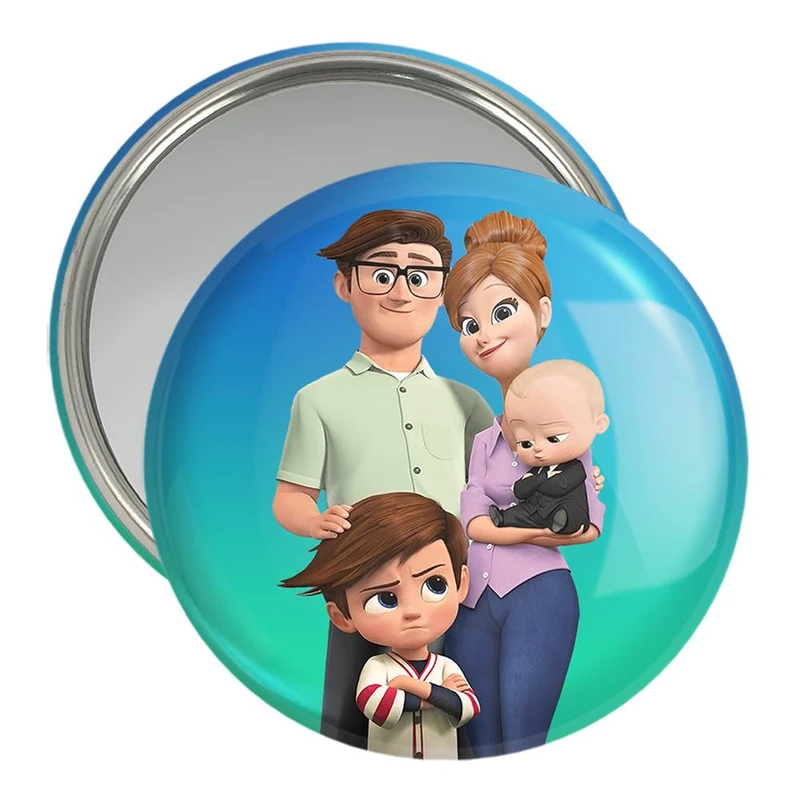 آینه جیبی خندالو مدل بچه رئیس Boss Baby  کد 12532