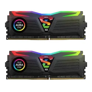 رم دسکتاپ DDR4 دو کاناله 3200 مگاهرتز CL16 گیل مدل SUPER LUCE RGB SYNC ظرفیت 16 گیگابایت