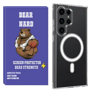 Bearnard BR-Magsafe-Clear cover suitable for Samsung Galaxy S24 Ultra