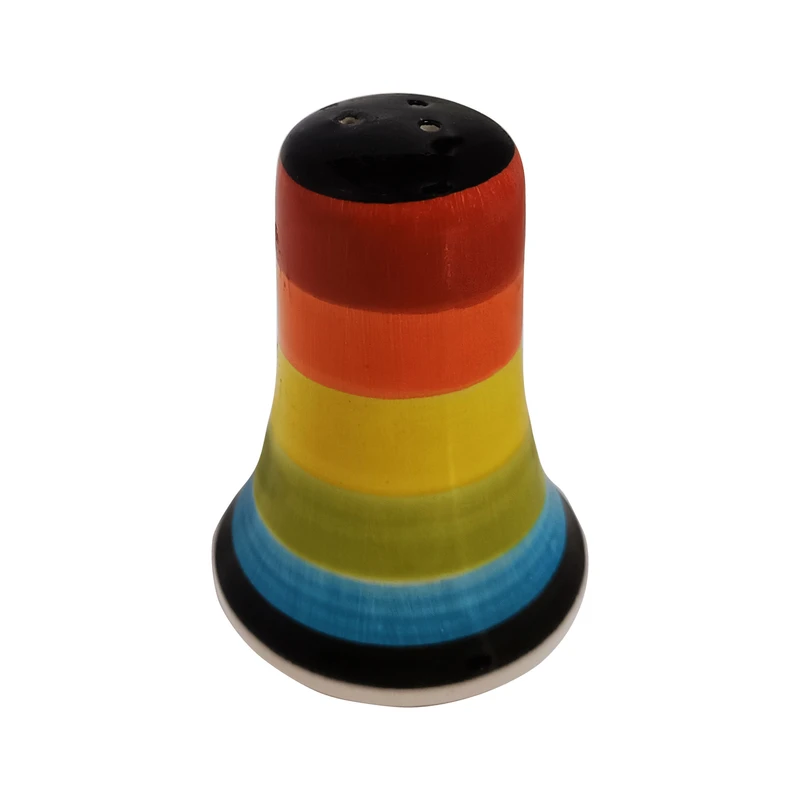 نمک پاش مدل قیفی طرح رنگین کمان