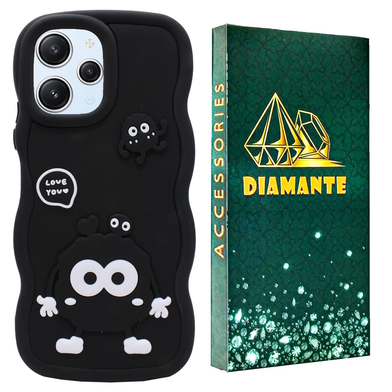 کاور دیامانته مدل Noir Gn مناسب برای گوشی موبایل شیائومی Redmi12 4G