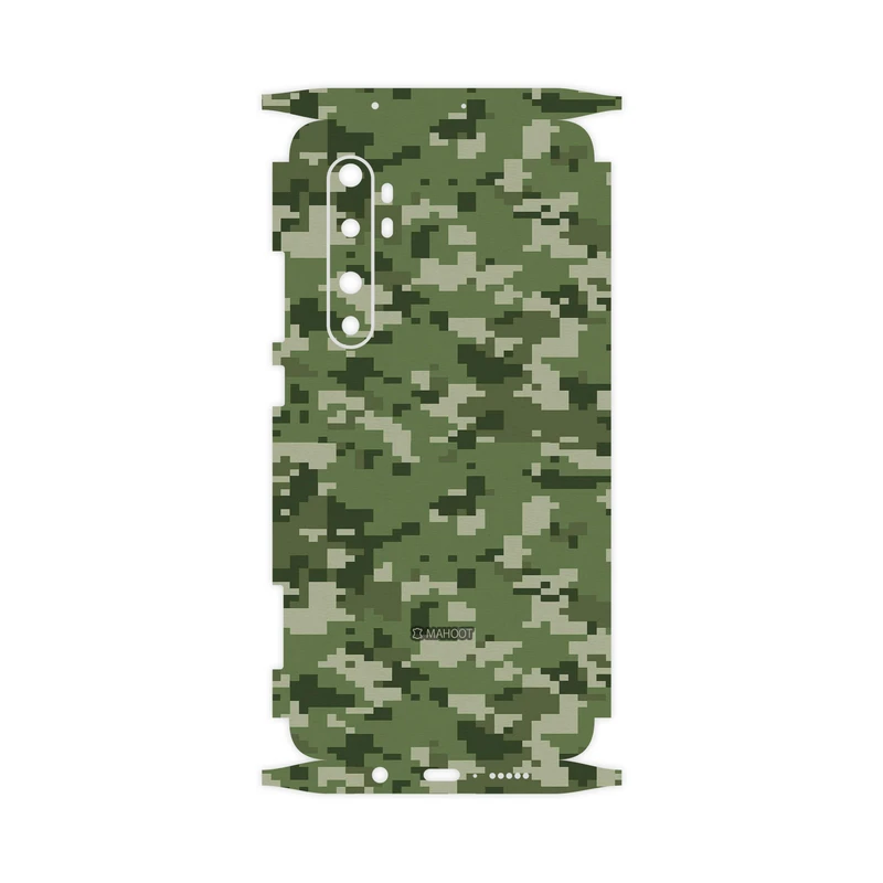 برچسب پوششی ماهوت مدل Army-Green-Pixel-FullSkin مناسب برای گوشی موبایل شیائومی MI Note 10 Lite
