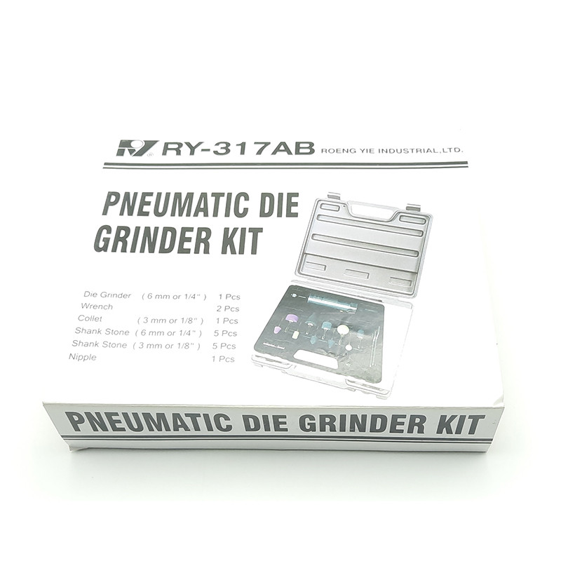 مجموعه 15 عددی فرز انگشتی بادی مدل RY-317AB