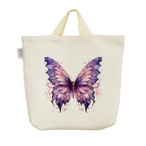 ساک خرید خندالو مدل پروانه butterfly کد H585