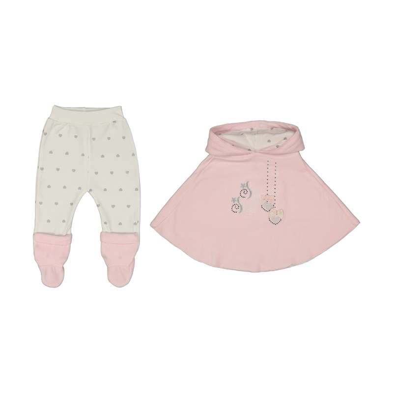 ست شنل و شلوار نوزادی مدل srh113