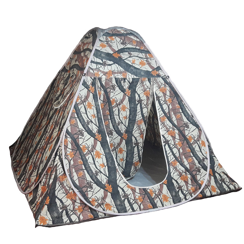 چادر مسافرتی 8 نفره فنری طرح درختی کد 1090