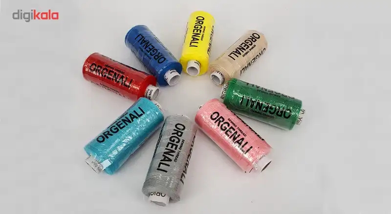 نخ خیاطی اورجینال بسته 24 عددی