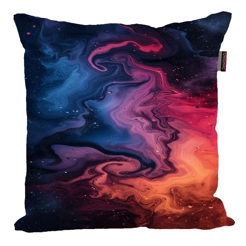 کوسن پاد آفرین مدل فانتزی طرح مرمر رنگی کد o1098