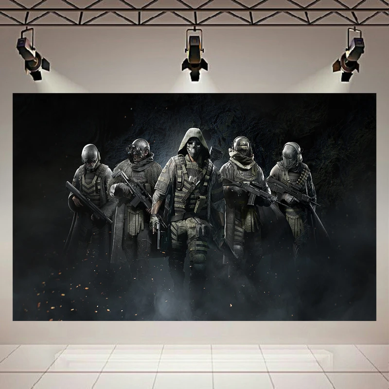 تابلو بوم طرح گیم مدل Tom Clancys Ghost Recon Breakpoint کد AR2897