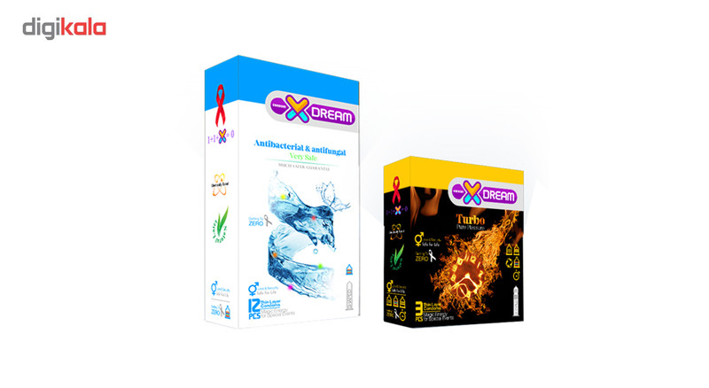 پک بهداشتی جنسی ایکس دریم مدل X9 مجموعه 2 عددی