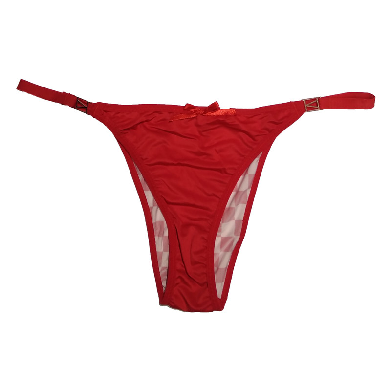 ست شورت و سوتین زنانه مدل شطرنجی اسفنجی فنردار کد 0021