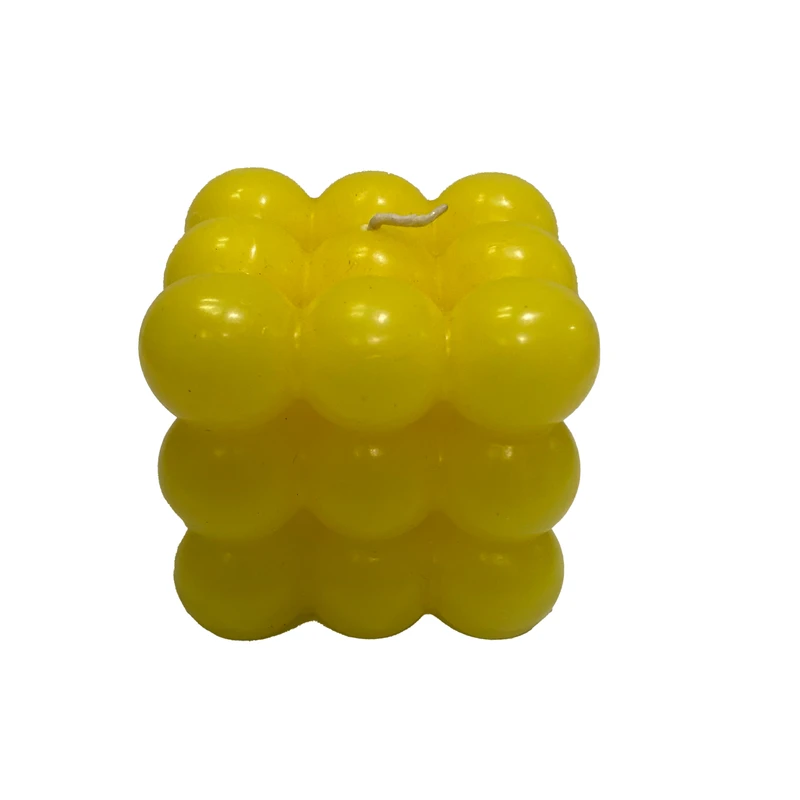 شمع مدل مکعب روبیکی بزرگ