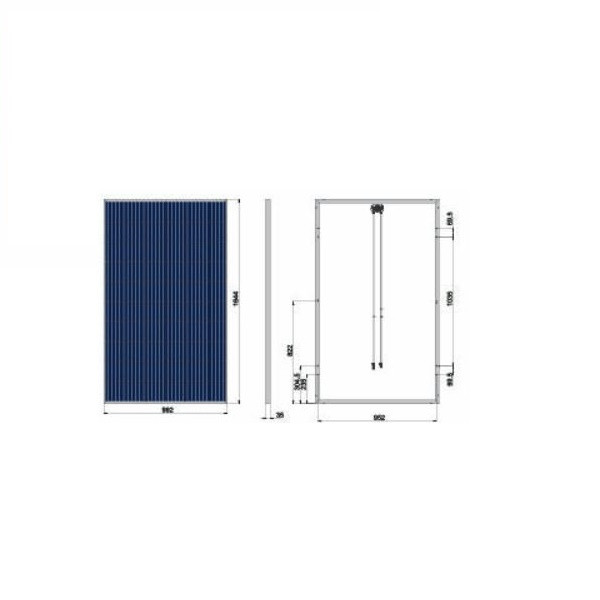 پنل خورشیدی شین سانگ مدل پلی کریستال