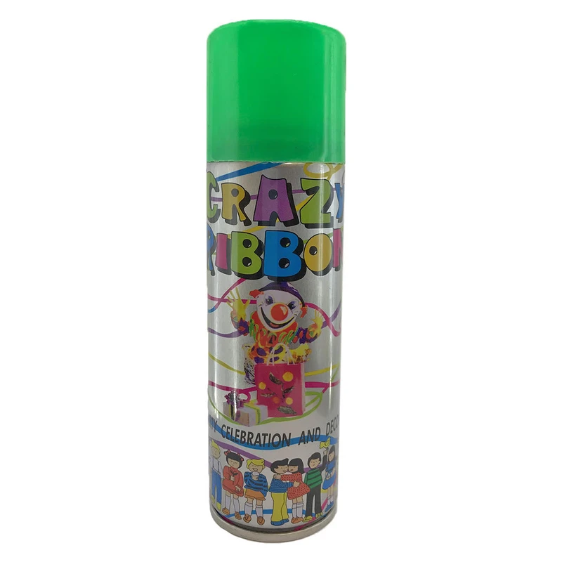 اسپری نخ شادی مدل Crazy Ribbon 04 سایز 120