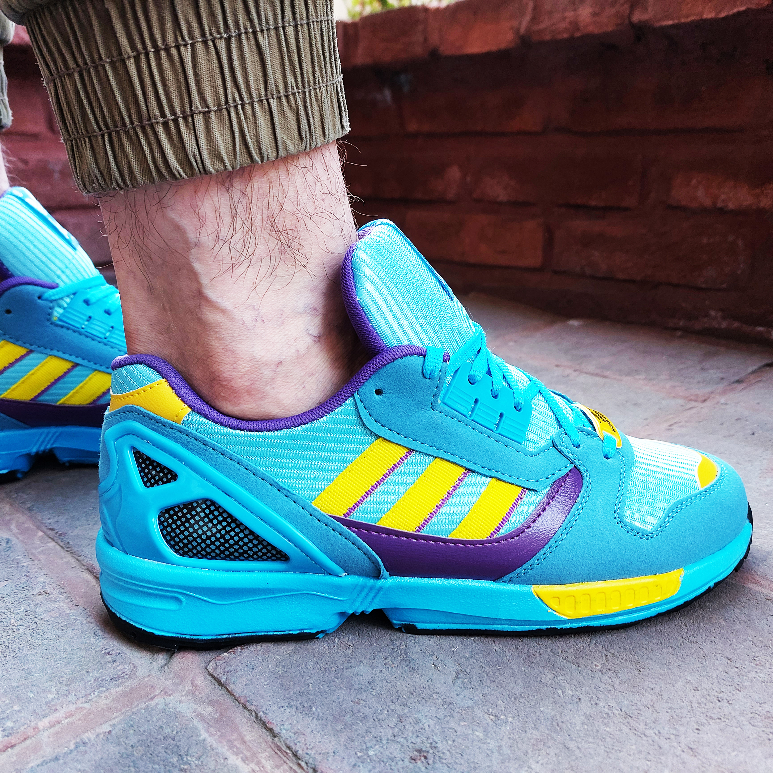 کفش پیاده روی مردانه مدل ZX 8000 AQUA 2024