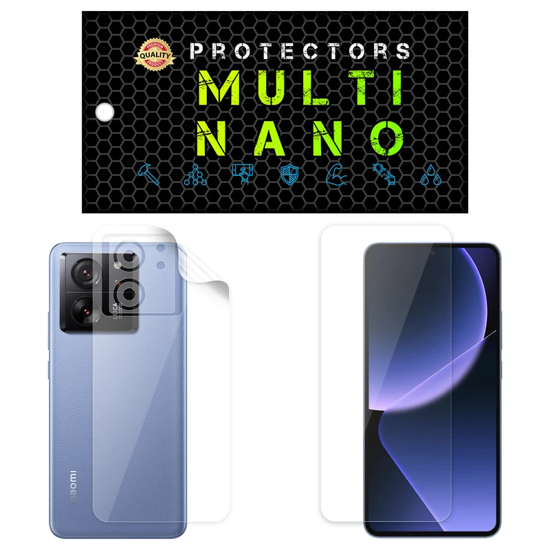 محافظ صفحه نمایش مولتی نانو مدل X-SFT مناسب برای گوشی موبایل شیائومی Redmi K60 Ultra به همراه محافظ پشت