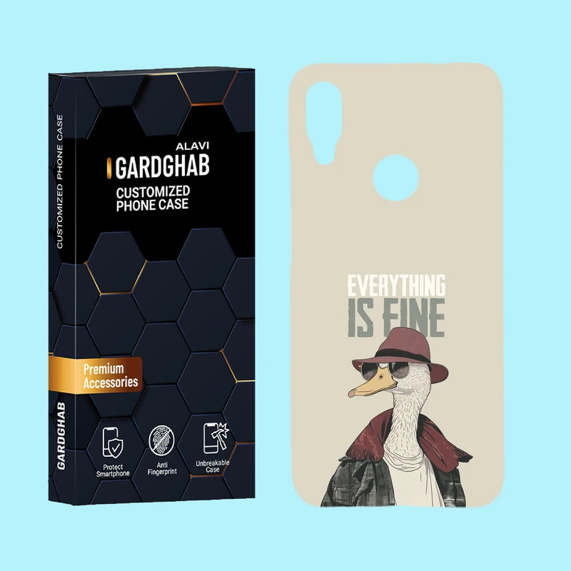 کاور گارد قاب علوی مدل پسرانه مناسب برای گوشی موبایل شیائومی Redmi note 7 / note 7 pro