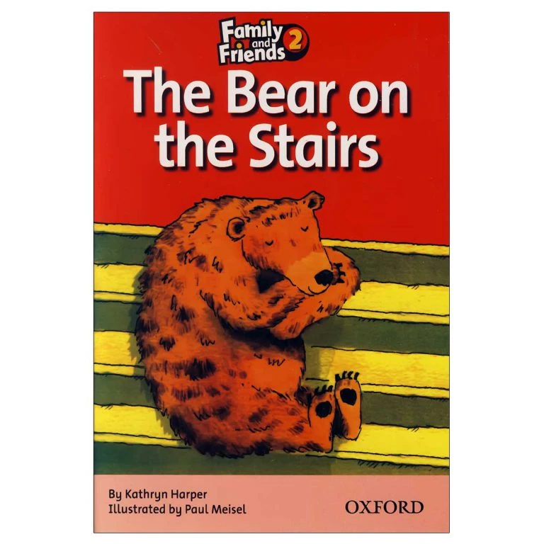 کتاب Family and Friends 2 The Bear on the Stairs اثر Kathryn Harper انتشارات OXFORD