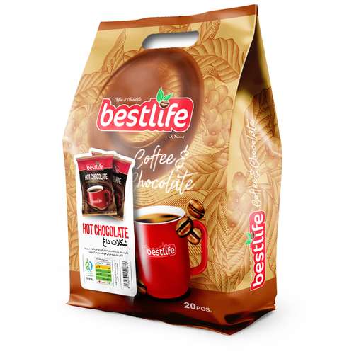  هات چاکلت بست لایف بسته 20 عددی