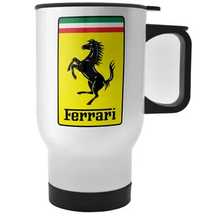 ماگ ماشین آکو مدل Ferrari - logo گنجایش 0.47 لیتر