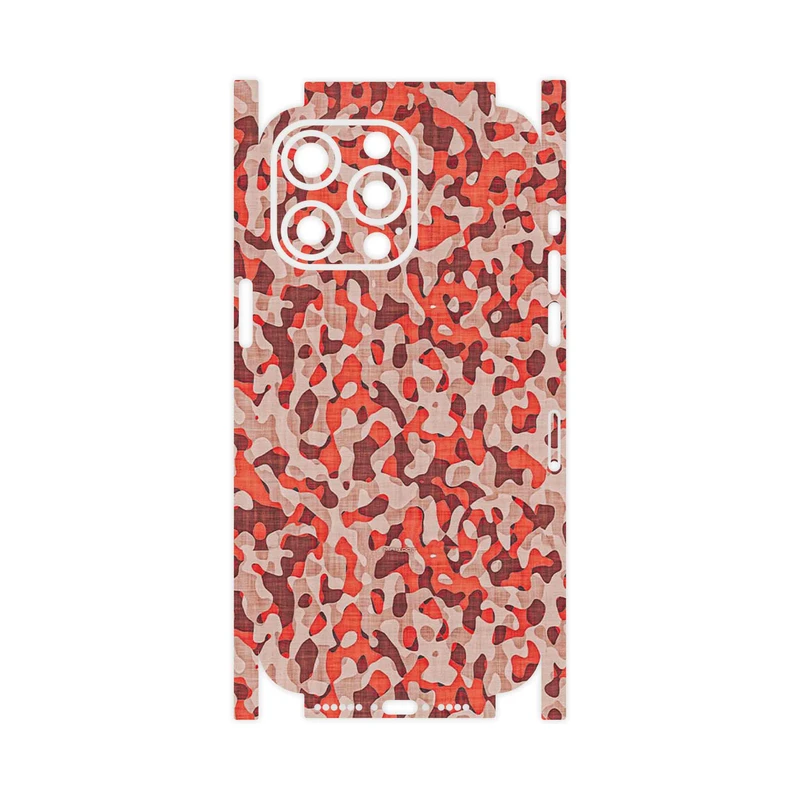 برچسب پوششی ماهوت مدل Red Infantry Army-FullSkin مناسب برای گوشی موبایل اپل iPhone 15 Pro Max