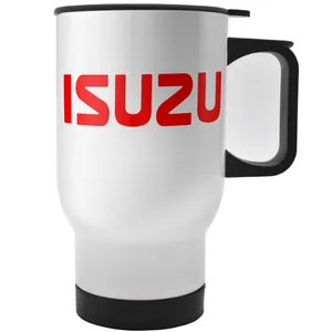 ماگ ماشین آکو مدل Isuzu - logo گنجایش 0.47 لیتر