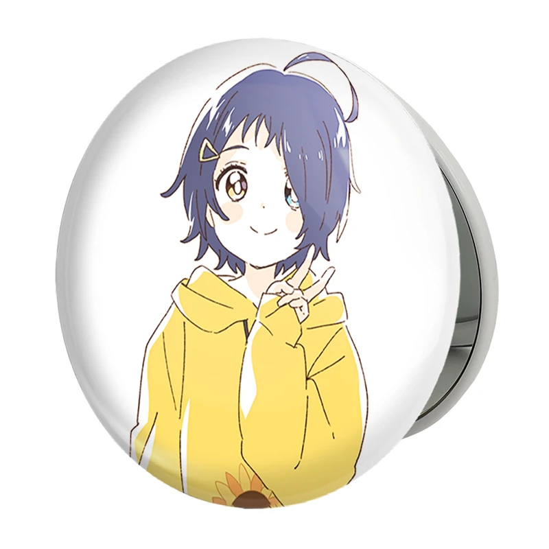 آینه جیبی خندالو طرح آی انیمه واندر اگ پرایورتی مدل تاشو کد 34049