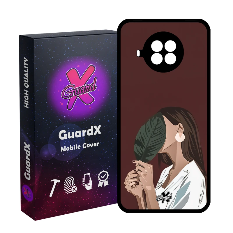کاور گارد ایکس طرح دختر مدل Glass10476 مناسب برای گوشی موبایل شیائومی  MI 10T Lite/Redmi Note 9 Pro 5G/10I 5G