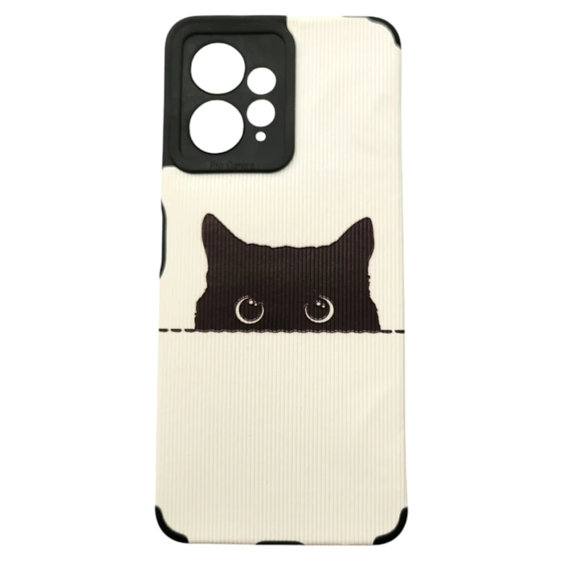 کاور مدل کبریتی طرح گربه مناسب برای گوشی موبایل شیائومی Redmi Note 12 4G 